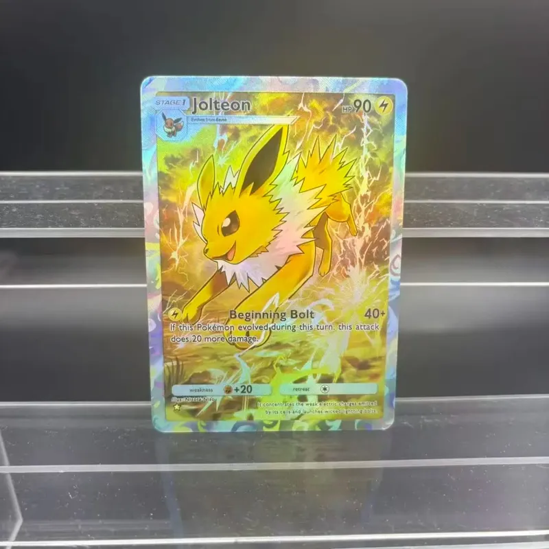 DIY POCKET Collection Cards Umbreon Espeon Jolteon ex Self Made Single Card Classic Game Anime Card Gift Toy