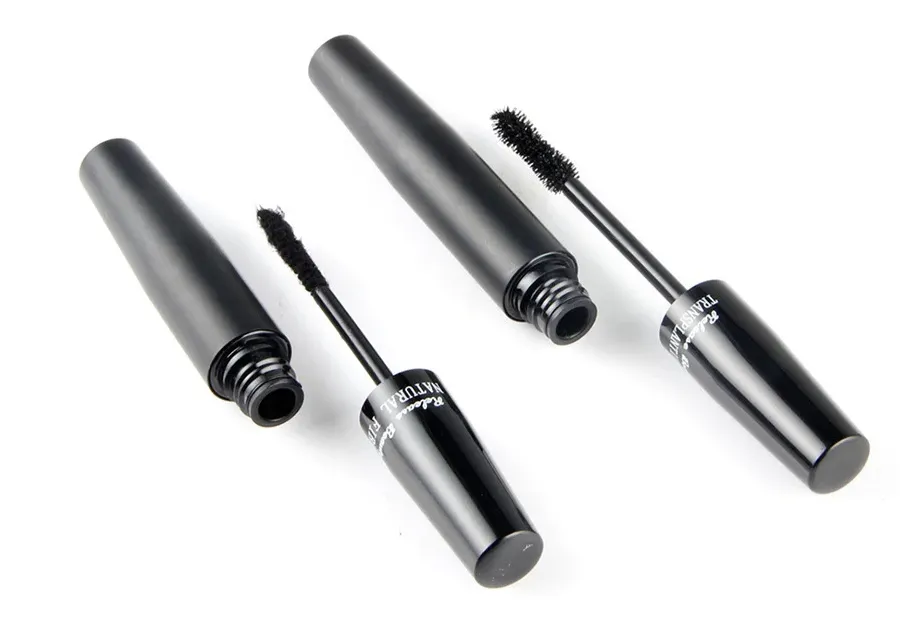 2 τεμάχια/Σετ 3D Fiber Mascara Kit Αδιάβροχο, ογκώδεις πυκνές βλεφαρίδες Μακιγιάζ ματιών Extension βλεφαρίδων μεγάλης διάρκειας