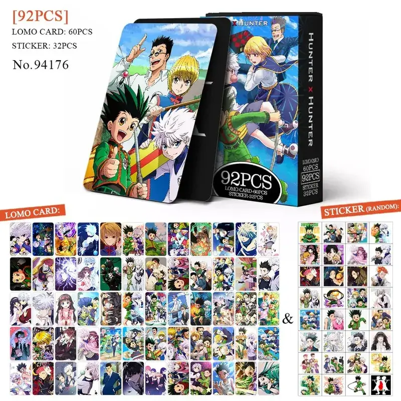 מתקפת אנימה על טיטאן Lomo Card גלויה צעצוע Haikyuu רוקח יומני הונקאאי כוכבי אוסף כרטיסים עם מדבקות מתנה — image 31