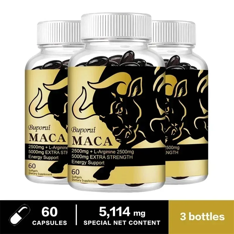 Maca Root Supplement - support Endurance Relieve Fatigue and Promote Muscle Growth