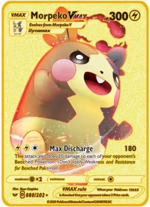 Αγγλική έκδοση Pokemon Metal Card Anime Figure Pikachu Charizard Mewtwo Battle Trading Game Collection Cards Model Toy Gifts — image 24