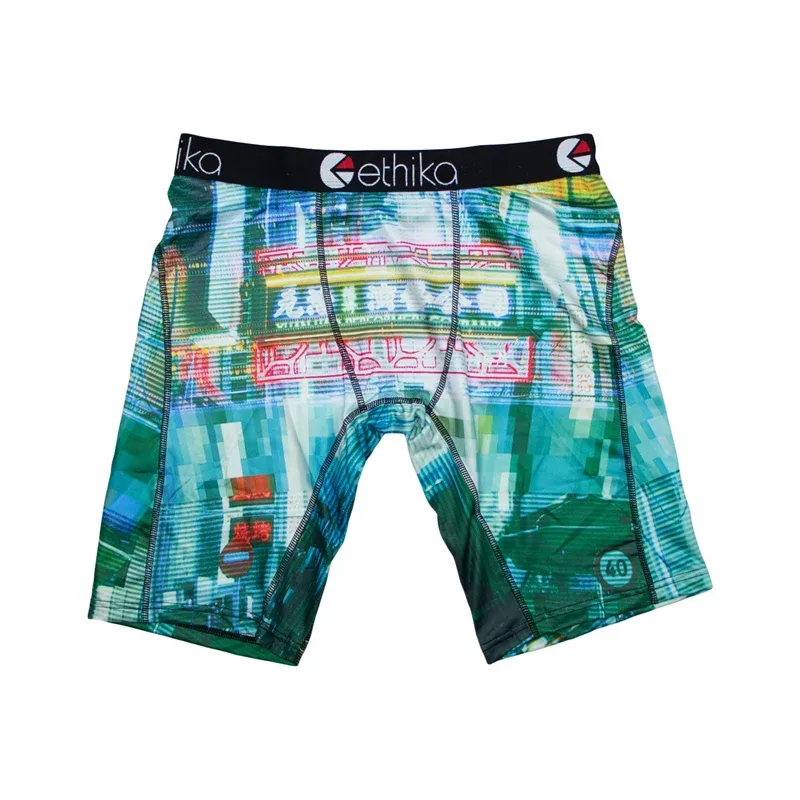 1Pcs Men Underwear Breathable Summer Swimming Mens Boxershorts Panties Plus Size S-3XL Man Underpants Men's Boxers Briefs — image 3