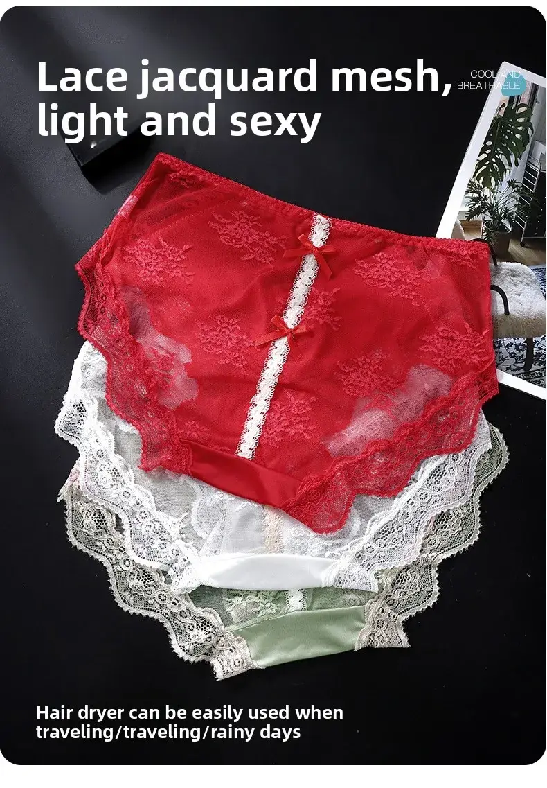 Hot Sale Leopard Print Mens Sexy Briefs 3D Bulge Pouch Low Rise Transparent Waistband Lace Comfort Breathable Seamless Underwear — image 7