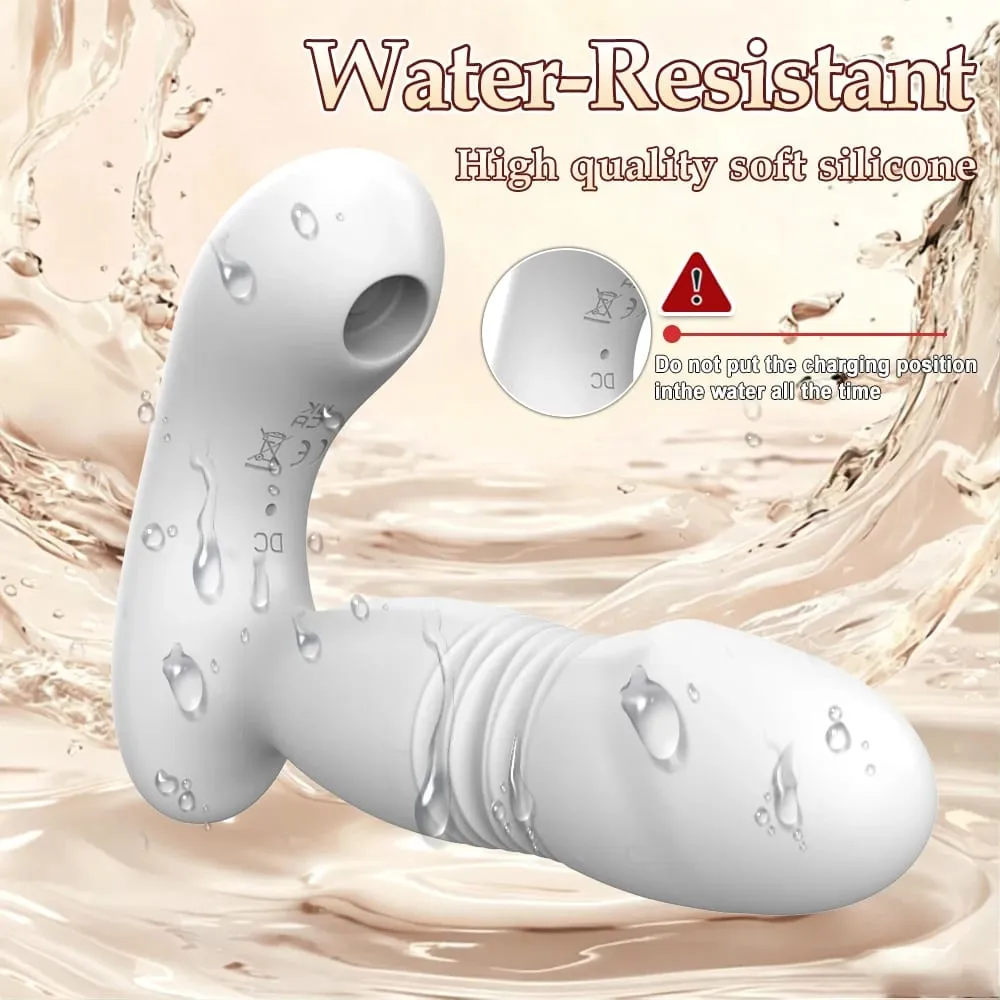 Thrusting Dildo továbbfejlesztett szexjáték 9-es frekvenciájú vibrációs G-pont csiklóbimbós hordható vibrátoros felnőtt szexjátékok női pároknak — image 5