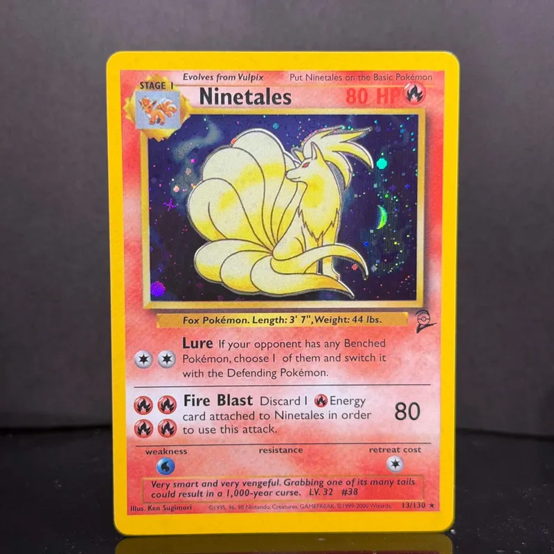 Pocket 2000 Base Set 2 OG Nostalgia Συλλεκτικό Hitmonchan Scyther Clefable Pidgeot Mewtwo Traditional Holo Proxy — image 18