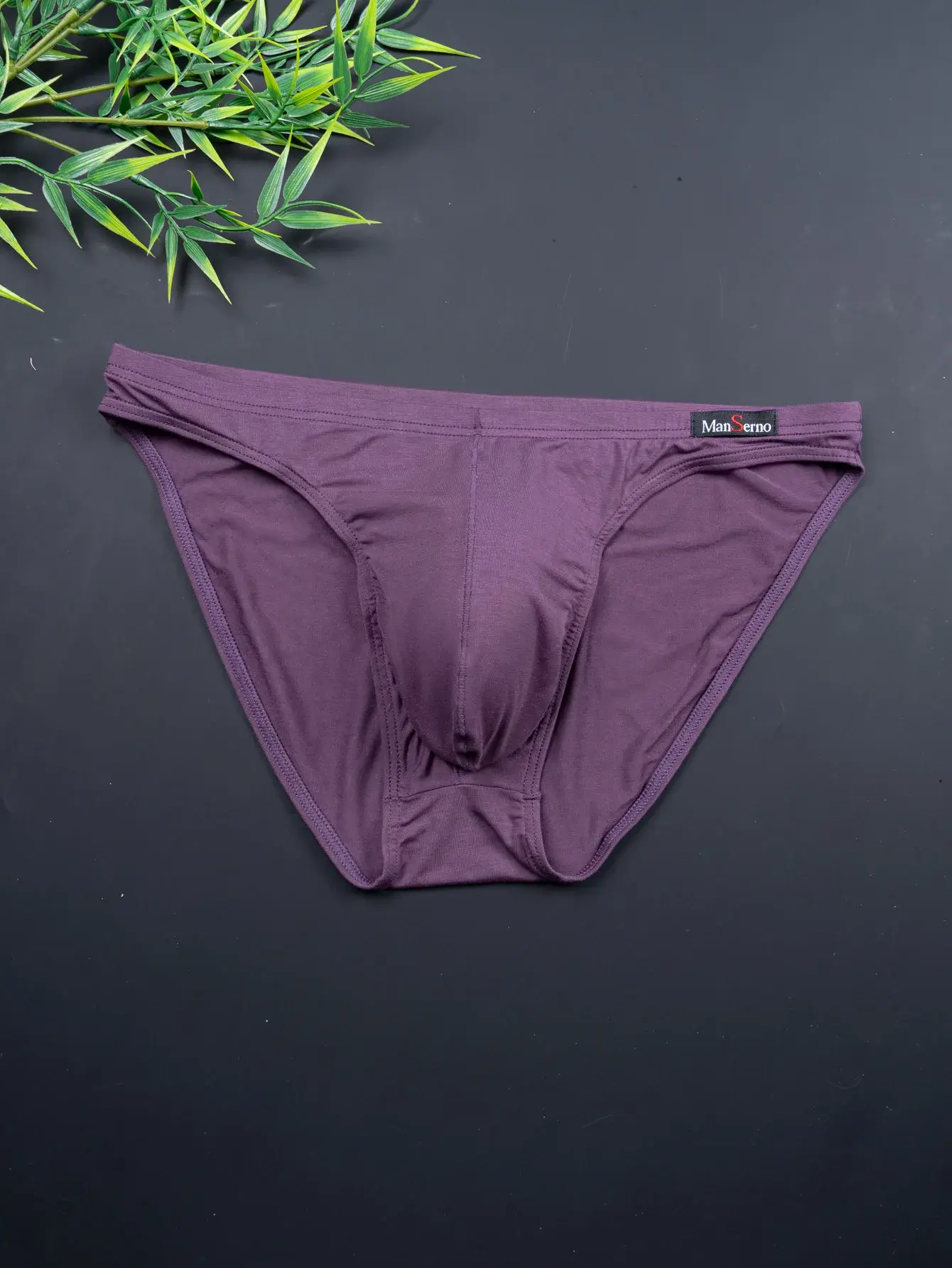[Men's Briefs] 3-Pack Bamboo Fiber Random Men's Briefs, Simple and Stylish, Suitable for Outdoor Casual Wear, Breathable and Comfortable, Wearable in All Seasons, Soft and Stretchy Men's Underwear