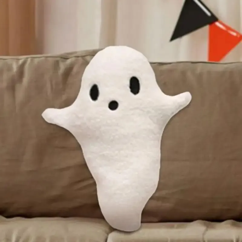 Szellem kitömött állat Halloween szellem baba játék kitömött plüss puha rajzfilm kitömött állatok Szellem Vicces otthoni dekoratív plüssjáték