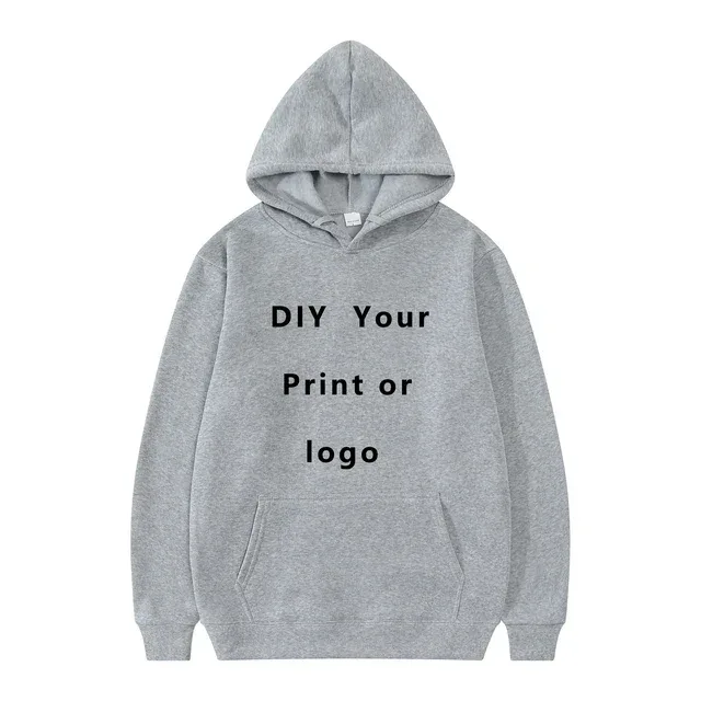 2024 homme femme décontracté personnalisé imprimé texte sweat à capuche bricolage Logo personnalisé personnalisé sweat à capuche personnalisé texte Logo sweat