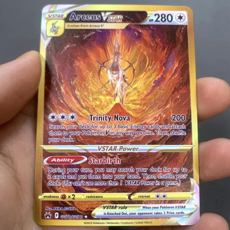 Tiếng Anh Kim Loại Pokemon Thẻ DIY Arceus Mewtwo Charizard Pikachu Sắt Sáng Bóng Pokémon GX Vmax EX Trò Chơi Trẻ Em Bộ Sưu Tập Thẻ Đồ Chơi Quà Tặng