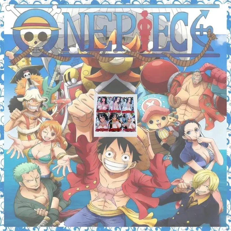 Anime One Piece Diy Color Flash Cards Hancock Perona Nami Robin Yamato Collection Cards Christmas Birthday Gifts Children's Toys