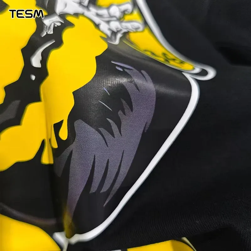 الرجال Beitar القوطية الخط طباعة هوديي المتضخم الشارع الهيب هوب البلوز البلوز عادية كم طويل قمصان سويت شيرت بقلنسوة الرجال النساء — image 4