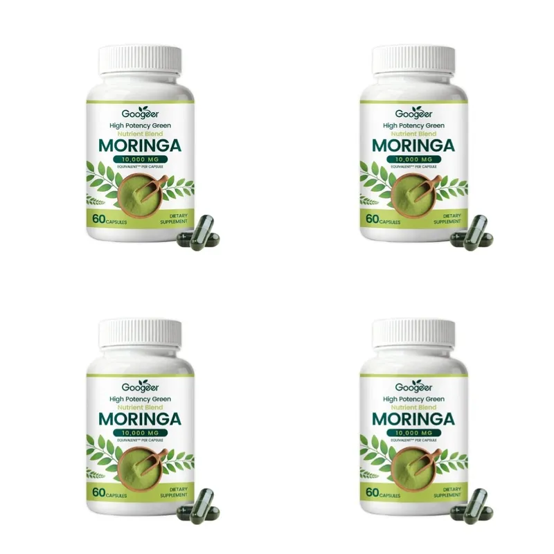 Premium Moringa Supplement with Natural Leaf Extract Herbal Nutrition Formula for Daily Wellness Support 60 Capsules — image 10