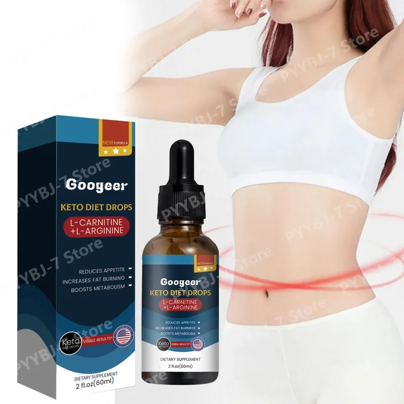 Liquid L-Carnitine Supplement Drops with L-Arginine Green Tea Liquid Supplement for Women