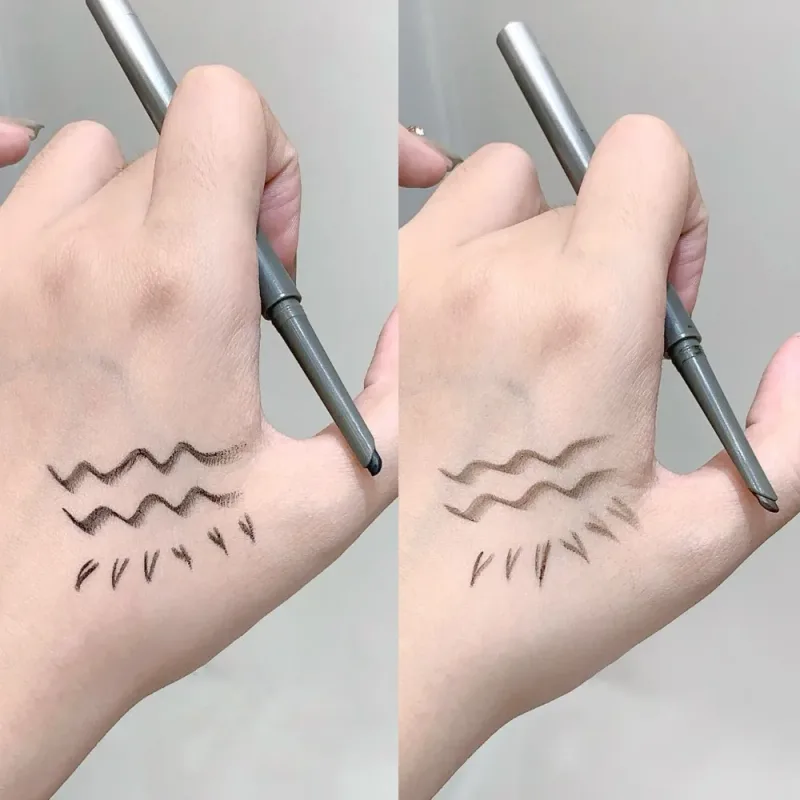 Kakashow Glue Eyeliner Sleeping Silk Brush Φυσικό Χρώμα Μακιγιάζ ματιών μακράς διαρκείας Αδιάβροχο Aegyo Sal Brighten Εύκολη εφαρμογή Μακιγιάζ