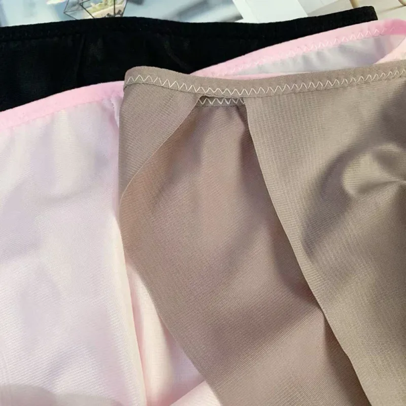 Comfortable Bulge Pouch Men High Cut Transparent Underwear Mesh Panties Underpants Fashion Seamless Lingerie Man