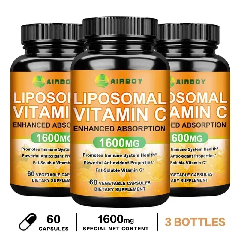 Liposomal Vitamin C - Immune Support Promotes Collagen Production Promote Fat dissolving Antioxidant
