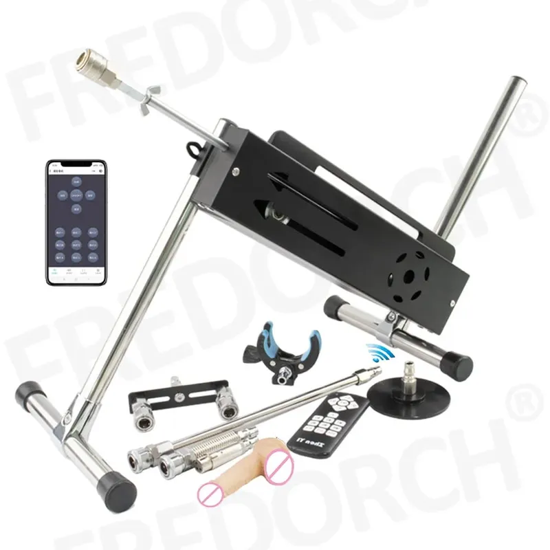Νέα εφαρμογή Sex Machine & Wired & Wireless Control Turbo Gear Powerful Machine Love with Dildo for Adults Masturbation
