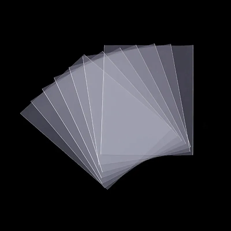 Bộ 100-500 Thẻ Tay Trong Suốt Trong Suốt Bảo Vệ Thẻ Giá Đỡ Cho Bảng Chơi Trò Chơi ID Giao Dịch Thư Mục Ảnh túi — image 4