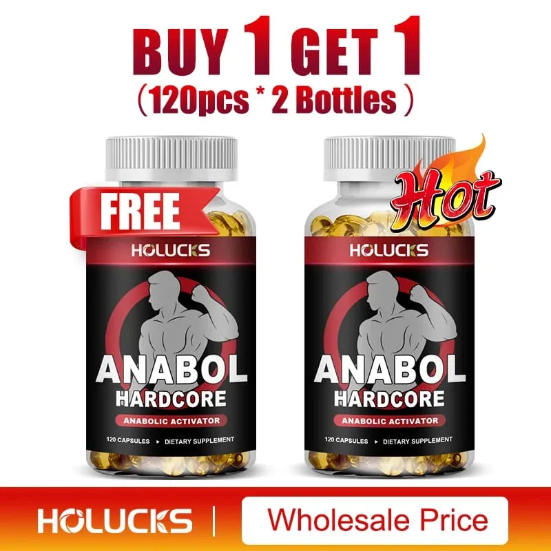Anabol Hardcore Συμπλήρωμα Μυϊκής Ανάπτυξης για Άντρες Για Χτίσιμο Αδύνατο Πυκνό Υψηλής Απόδοσης Ενίσχυση Υποστήριξης Γενικής Υγείας — image 10