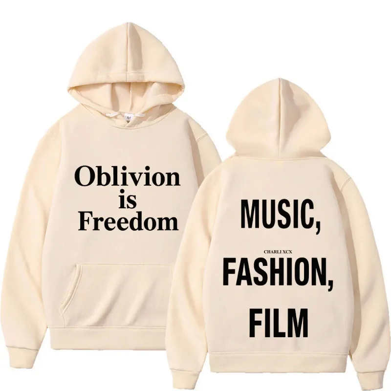XCX Album Musik Mode Film Tour 2026 Print Hoodie Männer Frauen Mode Pullover Lässige Hip-Hop Sweatshirt Fan Geschenke