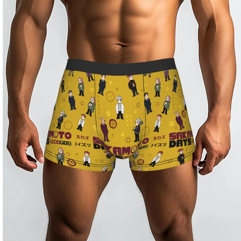 Taro Sakamoto S-Sakamotos D-Dayss Boxer Shorts For Homme 3D Print Shin Asakura Nagumo Underwear Panties Briefs Soft Underpants — image 15