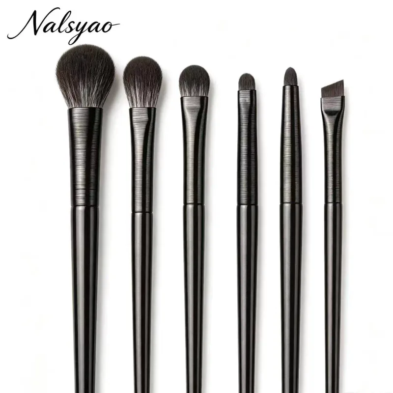 Eyes Cosmetic Blending Detail Make Up Tools Natural Eye Smink Ecsetek Szemhéjpúder Ecset Szemöldök Kontúr Szemceruza Ecset Női — image 7