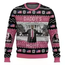 Home Alone คริสต์มาสน่าเกลียดเสื้อกันหนาวผู้ชายผู้หญิงเสื้อกันหนาวขายร้อนรอบคอแขนยาวคริสต์มาสเสื้อผ้า 3D ตลกพิมพ์