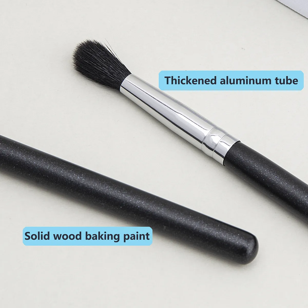 224 Crease Brush Eye Shadow Crease Blending Makeup Brushes High Quality Flame Shape Goat Hair Eye Shadow Crease Makeup Tool