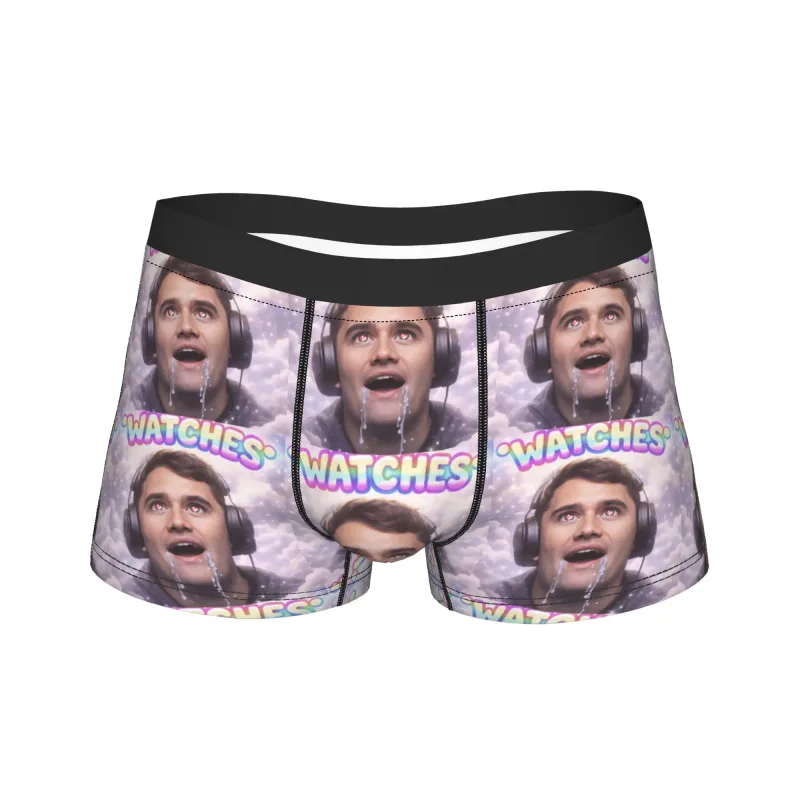 Charlie Kirk Meme Boxer Shorts Pouch Underwear High Quality Customs Shorts Briefs Novelty Men Panties Plus Size 2XL
