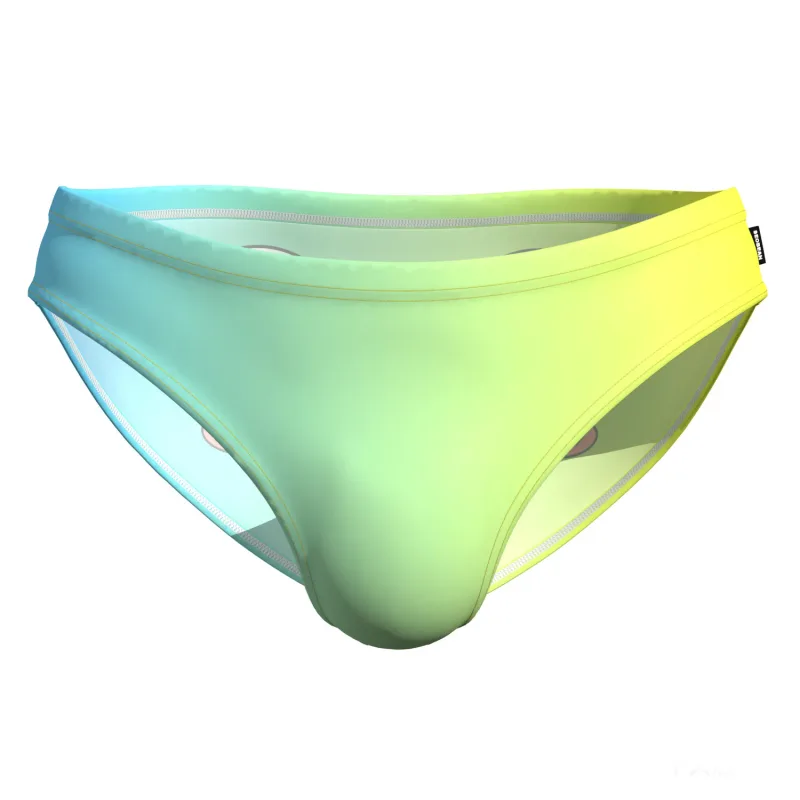 Men's Low Waist Briefs Breathable Gradual Cartoon Print Underwear Sexy Triangle Pants for Men — image 26
