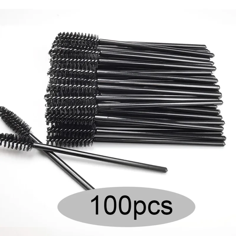 50/100/150pcs Eyelash Brushes Concealer Lash Brush Spoolies Mascara Wands Applicator for Eyelash Extension Makeup Set LAUKISS — image 16
