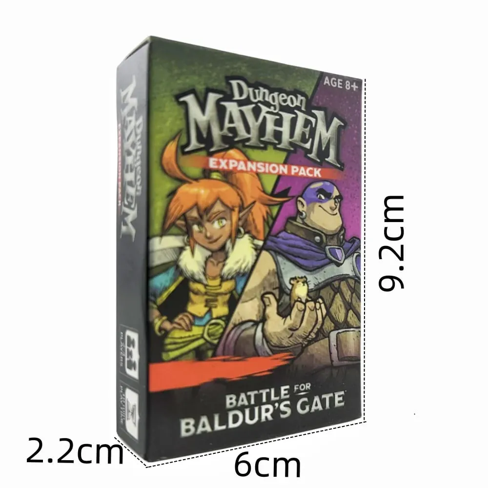 1 db Dungeon Mayhem BŐVÍTÉSI CSOMAG Családi Szórakozás Társasjáték Kártyák Családi Parti Deszka