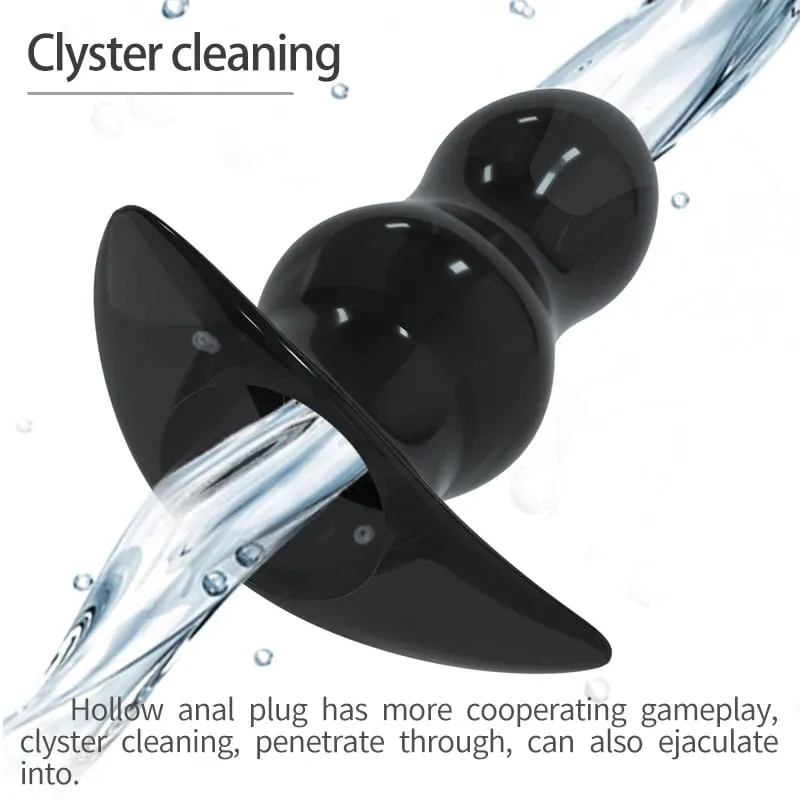 5 Sizes Hollow Anal Plug/Dilator/Dildo Soft Speculum Prostate Massager Butt Plug Set Intimate/Enema Sex Toys For Women Men Gay — image 2