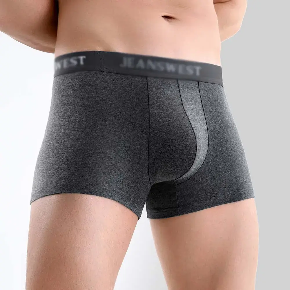 4/5Pcs Boxers Man Cotton For Men's Panties Soft Touch Men's Clothing Sweat Wicking U Pouch Design Underwear Man