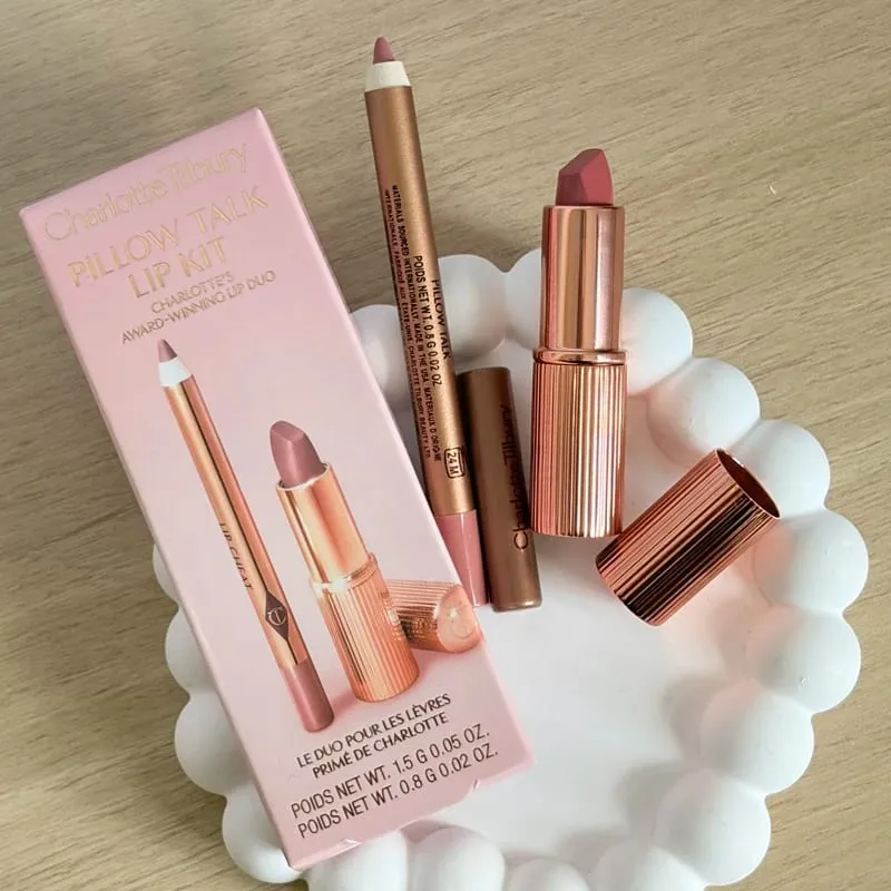 Charlotte CT Lip & Cheek Blush Balm Blush Stick Matte Concealer Υγρό Εύκολη Ανάμειξη για Σετ Μακιγιάζ Tilbury με ομοιόμορφο φινίρισμα