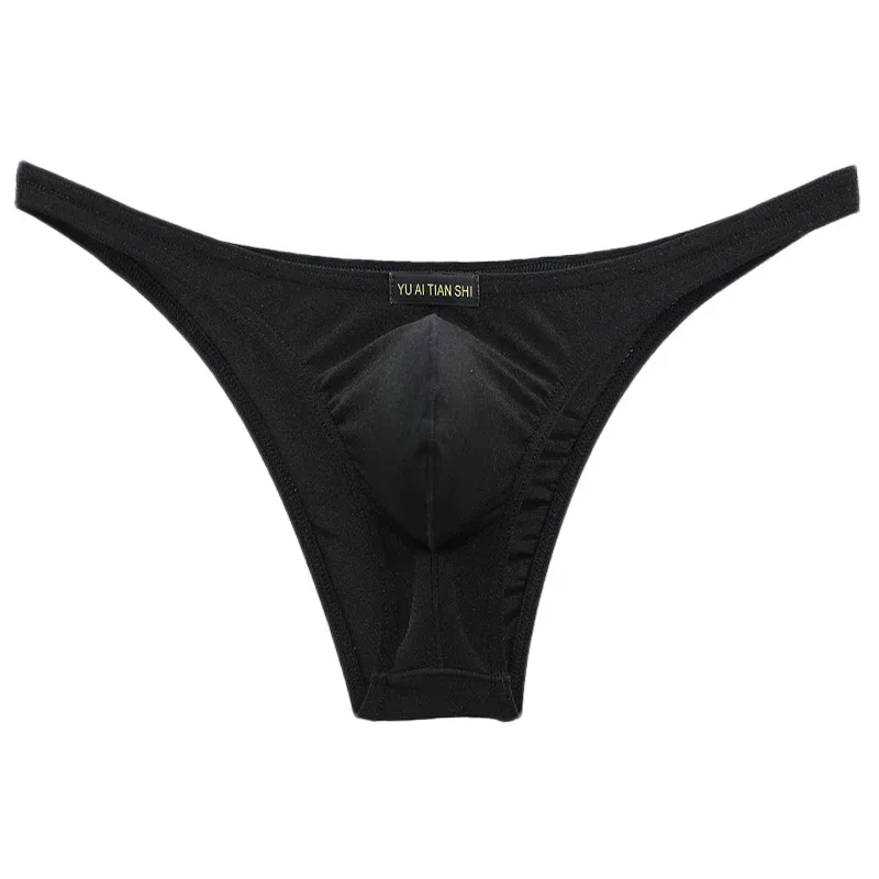 Sexy Underwear Men's Briefs Low Waist Nylon Jockstrap Mini Briefs Bikini Shorts Jockstrap Cueca Underpants Jockmail