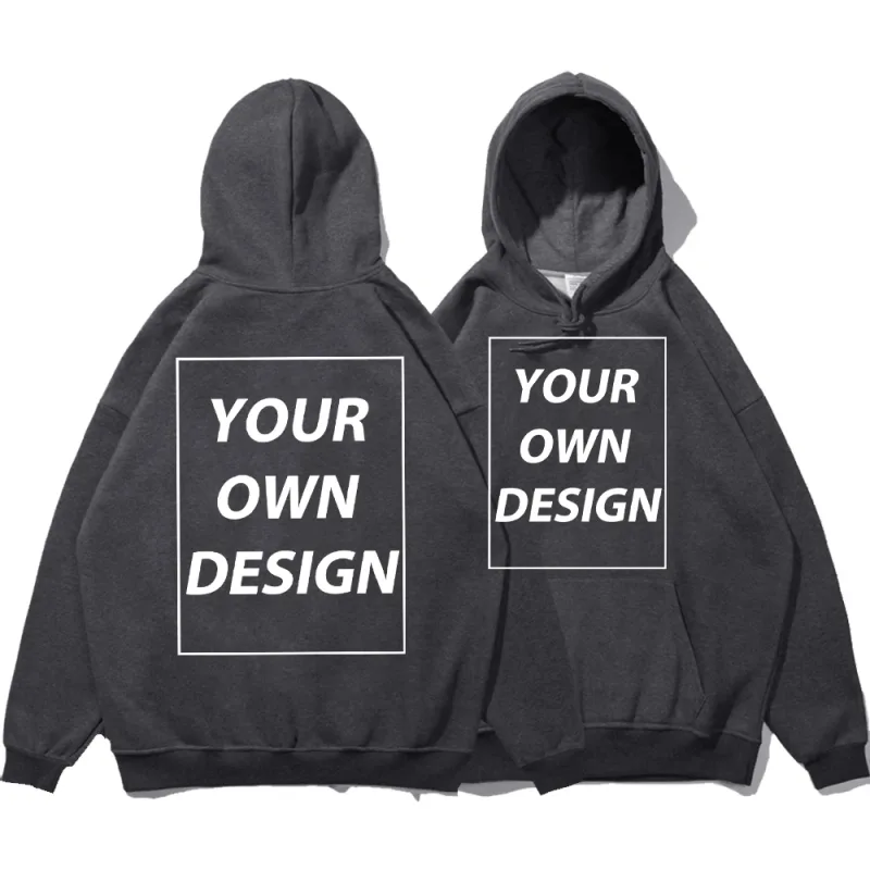 ที่กำหนดเอง DIY พิมพ์ผู้ชายผู้หญิงฤดูใบไม้ร่วงฤดูหนาว Hoodies Casual CLASSIC Pullovers ง่าย Comfy Streetwear นุ่มกีฬาเสื้อผ้า