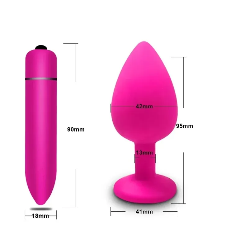 4pcs Soft Silicone Anal Plug Mini Erotic Butt Plug for Anal Toy Beginner Prostate Massager Sex Toy for Men Women Gay Couples — image 25