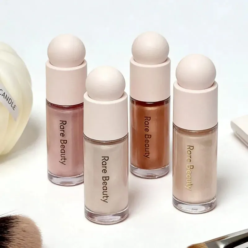 Rare Beauty Positive Light Lqiuid Luminizer Long Lasting Oil Control Αδιάβροχο μακιγιάζ Μαλακό τσίμπημα ματ ρουζ με ζωντάνια καλλυντικά — image 2