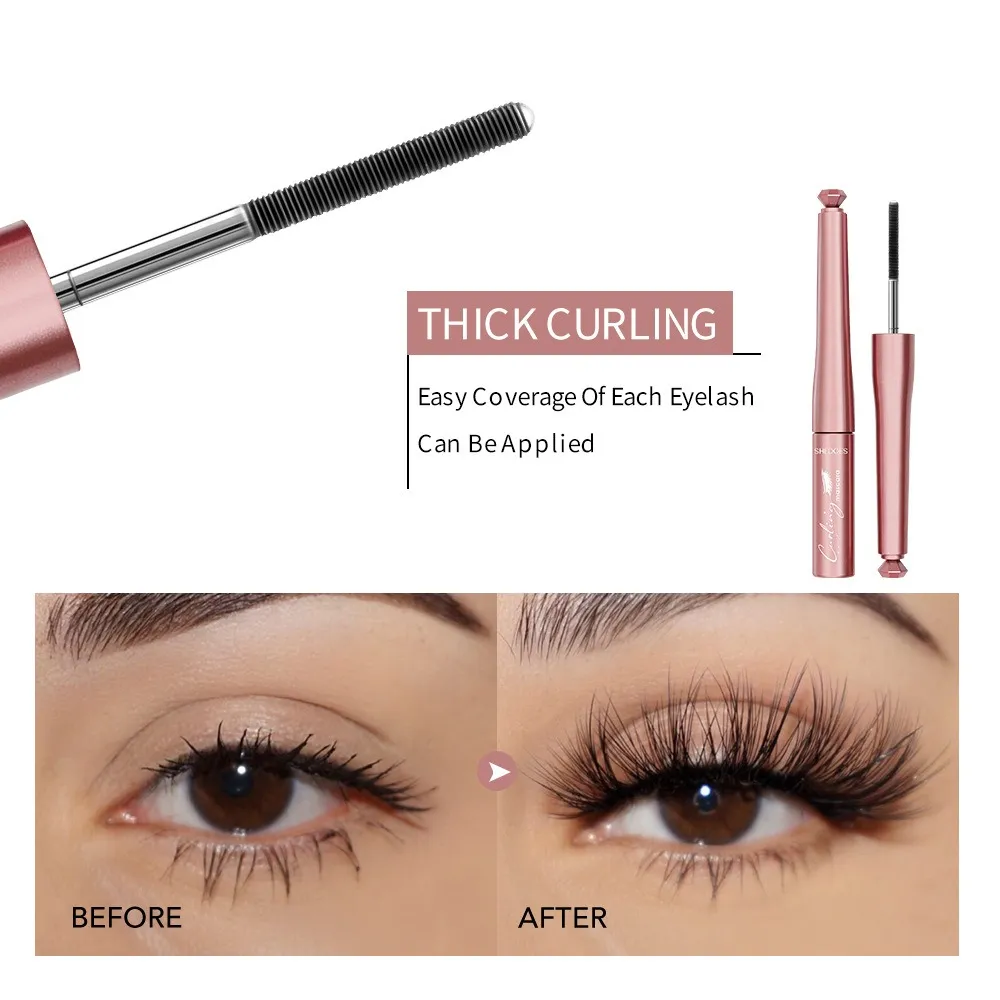 Black Mascara Volumizing & Curling Long-Lasting & Naturally Lengthening Quick-Drying and Clump-Resistant-Ideal for Daily Makeup
