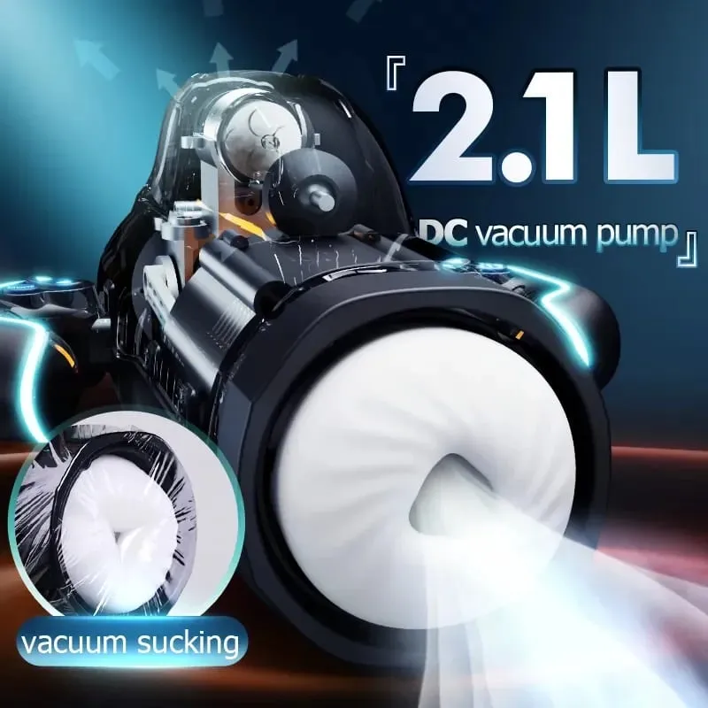 Leten-masturbador masculino para hombres y adultos, vibrador de empuje de alta velocidad, máquina de masturbación vaginal con calefacción de succión automática, juguete sexual