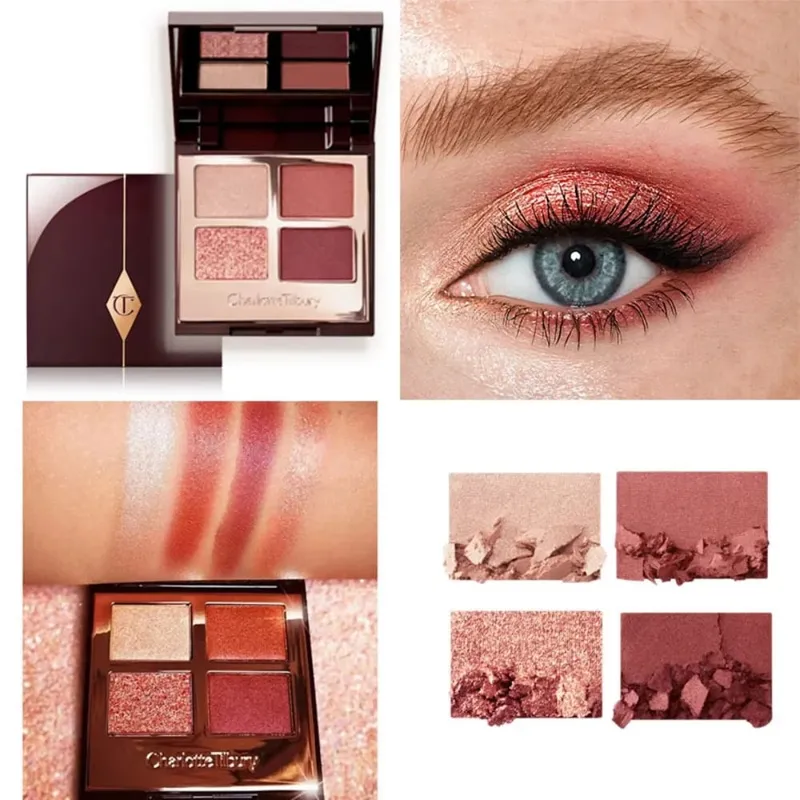 Charlotte Tilbury Hollywood Flawless Liquid Highlighter Moisturises Skin Luxury Palette Satin-matte Shimmer Metallic Finishes