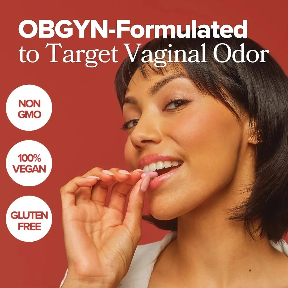 Women's Vaginal Probiotic Vitamin Capsules Support Urinary Tract and Vaginal Health Lactobaccilus & V-Positiv Probiotic Blend