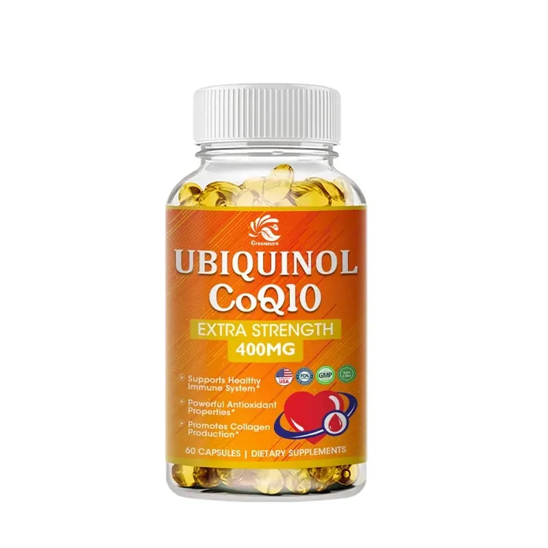 Buy 3 Get 1 Free - CoQ10 Capsules (Ubiquinone) 400mg - Support for Brain Heart & Energy Health – High Absorption Supplement