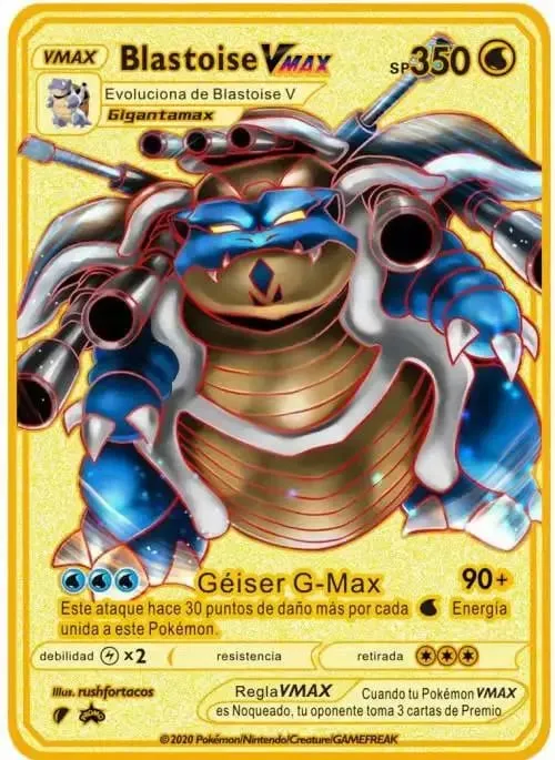 Αγγλική έκδοση Pokemon Metal Card Anime Figure Pikachu Charizard Mewtwo Battle Trading Game Collection Cards Model Toy Gifts — image 22