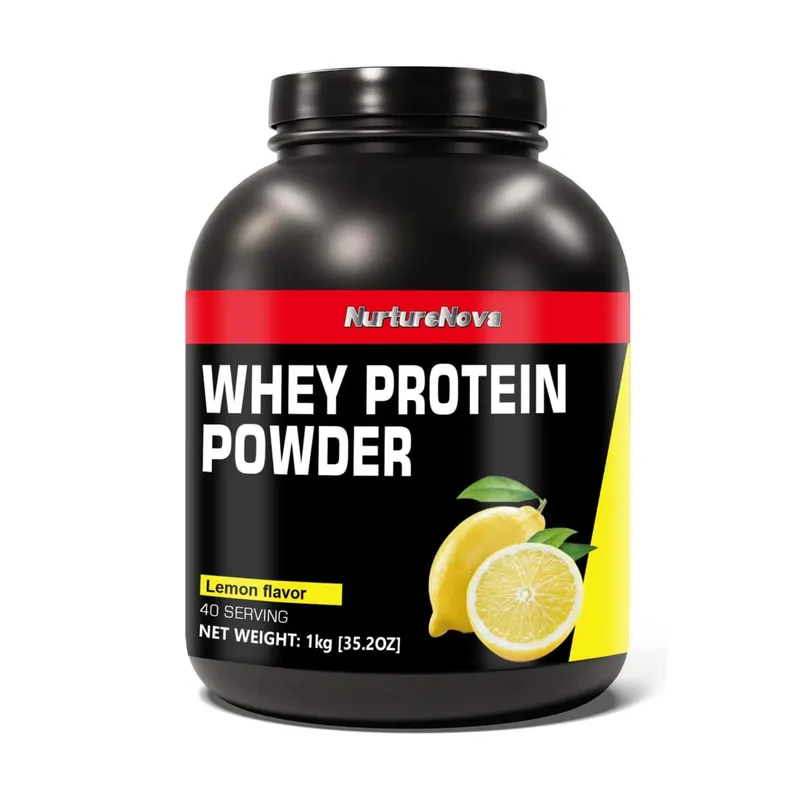 NurtureNova Whey Protein Powder 40 adag fehérje ital keverék felnőtteknek Chocolate Matcha eper ízű napi táplálkozás — image 11