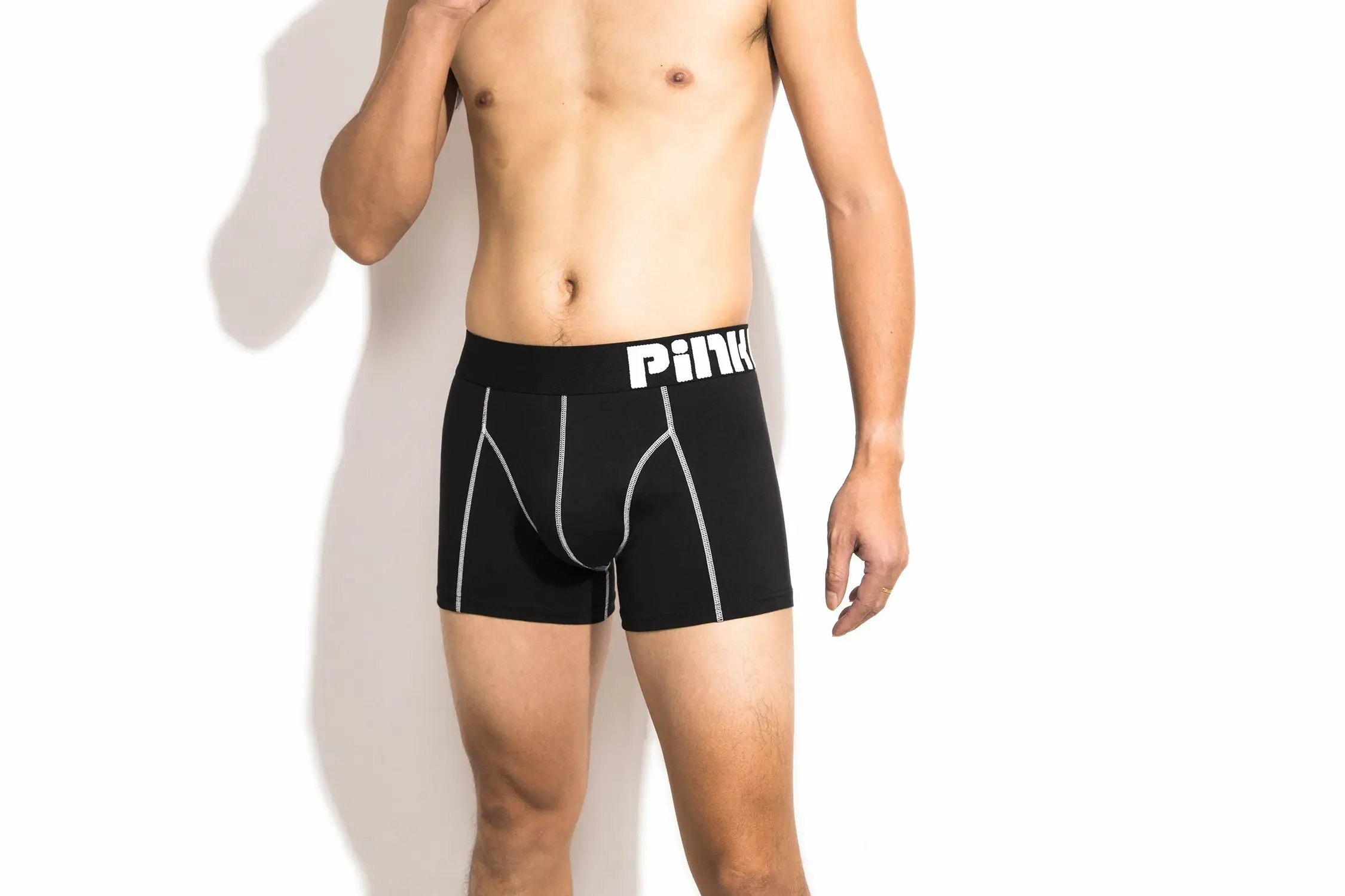 Celana Dalam Fashion PINKHERO 4-PACK untuk Pria, Homme Slip Nyaman dan Lembut Bergaya, Celana Dalam Boxer Pakaian Dalam Mewah Katun, Celana Dalam Pria