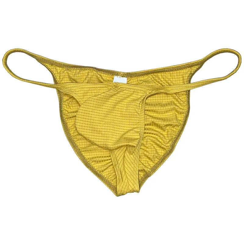 Ultrathin Briefs Low Waist Underwear Men's Smooth Bikini Briefs Men Soft Back Scrunch Bikini Panties Underpant Summer Briefs — image 3