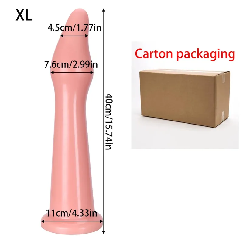4 Μεγεθών Long Anal Plug Big Anal Dialator Dildo Huge Long Large XL Πρωκτικό βύσμα Εκπαίδευση Expansion Butt Plug Παιχνίδια σεξ για γυναίκες ομοφυλόφιλοι — image 11