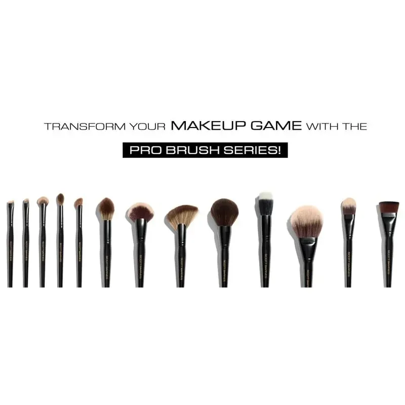 Luxury Μαύρα Πινέλα Μακιγιάζ Σετ από SCOTT Super-soft Synthetic Hair Face Powder Blush Eye Shadow Blending Cosmetic Brush Tools